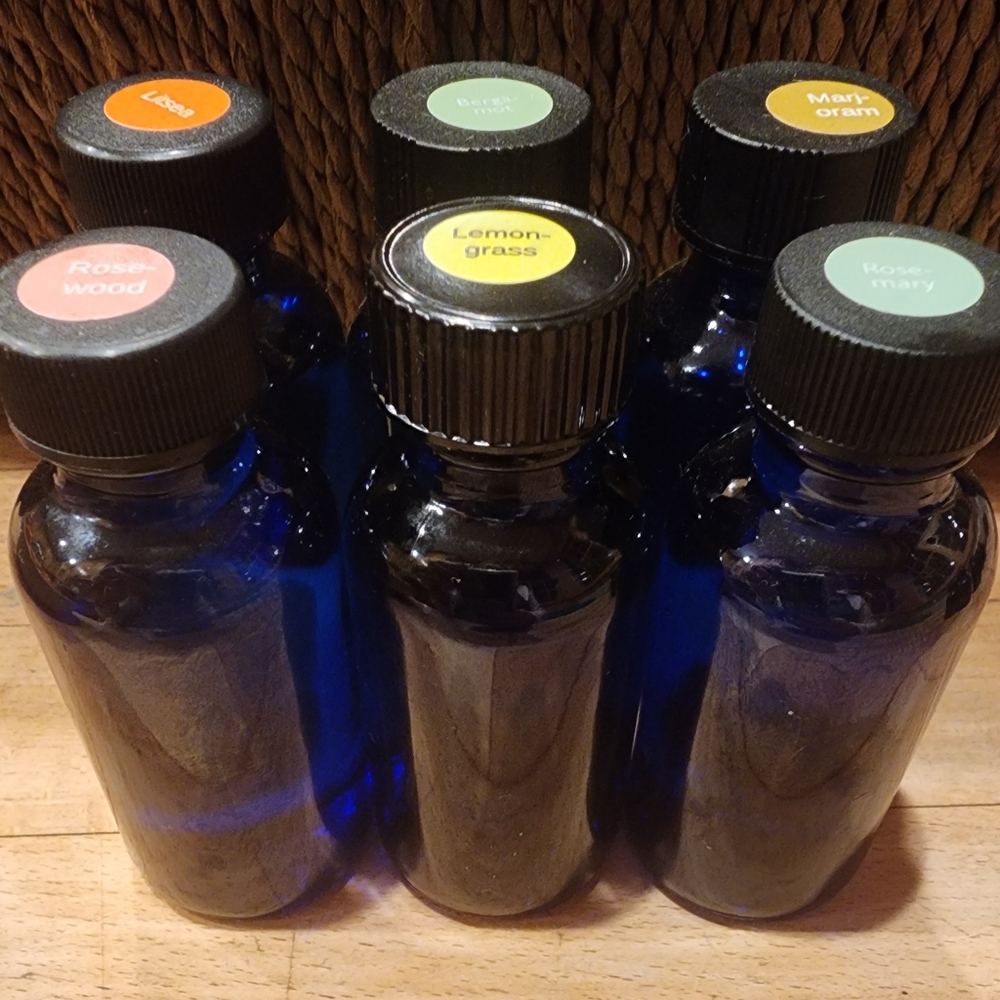 Essential Oils:Eucalyptus, Lime, Citronella, TeaTree, Cedarleaf/Thuja, Palmorosa